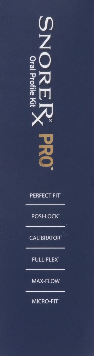 slide 9 of 9, SnoreRx Perfect-Fit Anti Snoring Mouthguard Oral Profile Kit 1 ea, 1 ct