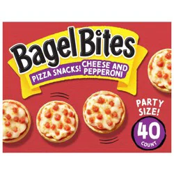 Bagel Bites Cheese & Pepperoni Mini Pizza Bagel Frozen Snacks - 31.1oz/40ct