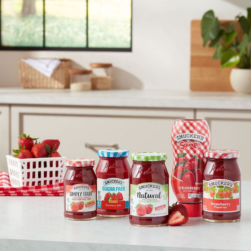 slide 3 of 5, Smucker's Strawberry Preserves - 18oz, 18 oz