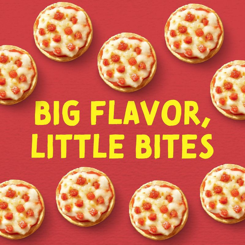 slide 6 of 15, Bagel Bites Cheese & Pepperoni Mini Pizza Bagel Frozen Snacks - 7oz/9ct, 7 oz, 9 ct