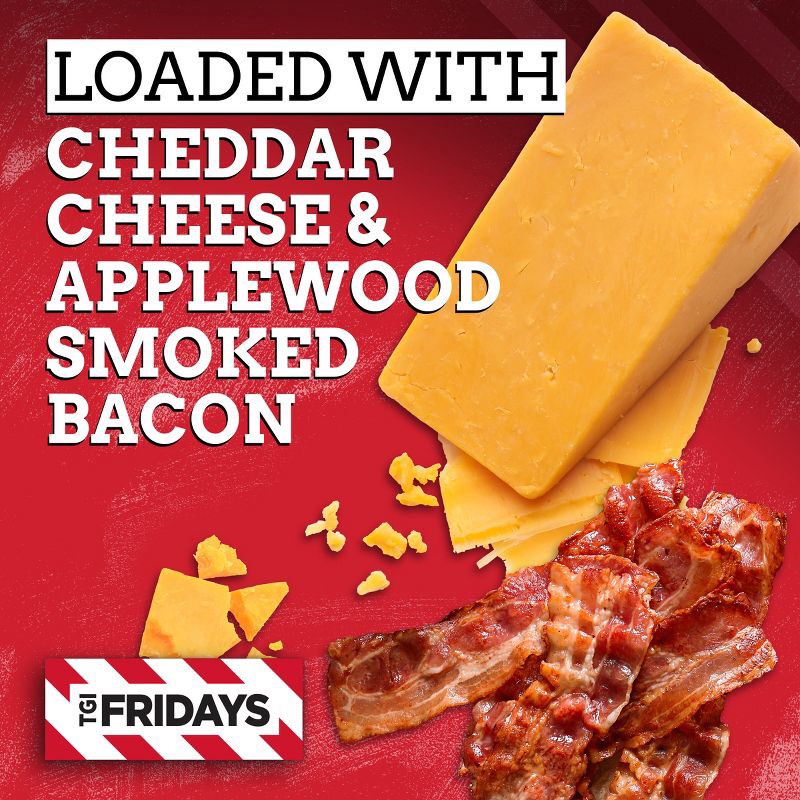 slide 3 of 10, T.G.I. Friday's TGI Fridays Loaded Cheddar & Bacon Potato Skins Frozen Snacks - 13.5oz, 13.5 oz