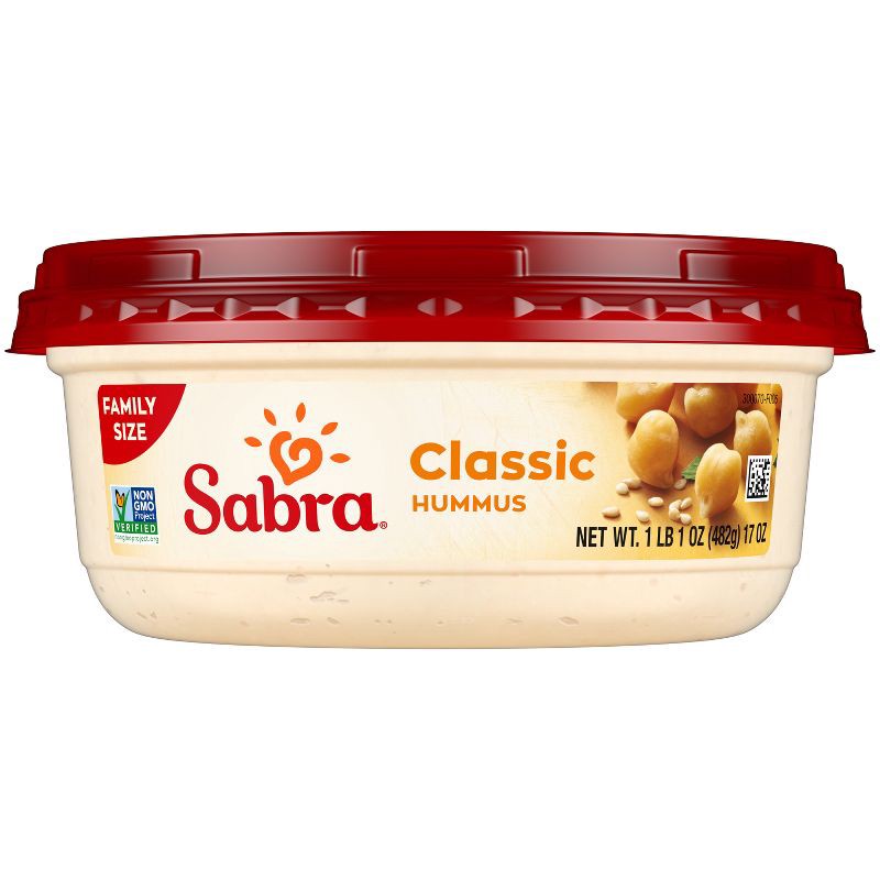 slide 2 of 6, Sabra Classic Hummus - 17oz, 17 oz