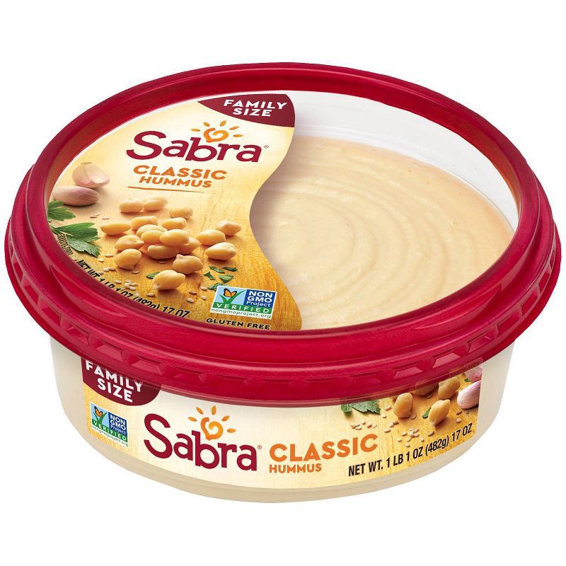 slide 6 of 6, Sabra Classic Hummus - 17oz, 17 oz