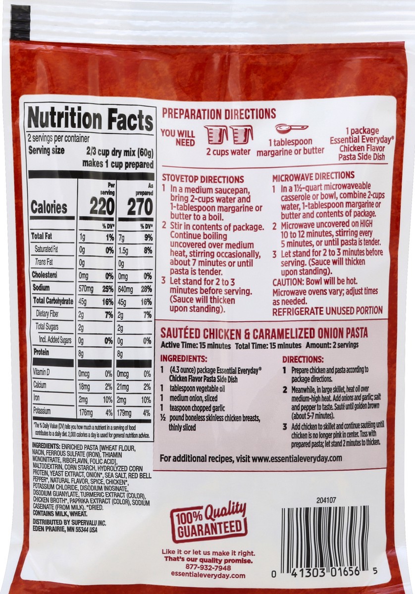 slide 3 of 6, Essential Everyday Chicken Pasta Sides, 4.3 oz