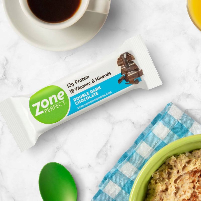 slide 6 of 6, Zone Perfect ZonePerfect Protein Bar Double Dark Chocolate - 10 ct/15.8oz, 10 ct, 15.8 oz