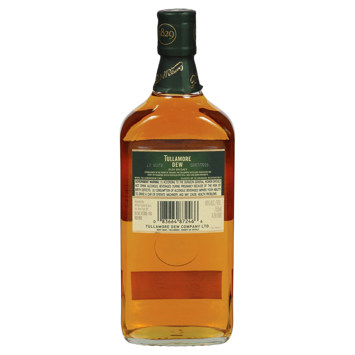 slide 4 of 4, Tullamore D.E.W. Irish Whiskey - 750ml Bottle, 750 ml