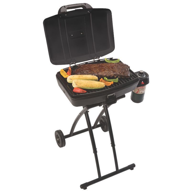 slide 7 of 9, Coleman Sportster Propane Grill - Black/Red, 1 ct