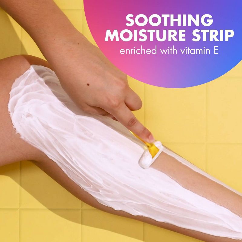 slide 5 of 8, BiC Soleil BIC Soleil 3 Colors Women's Disposable 3-Blade Razors - 8ct, 8 ct