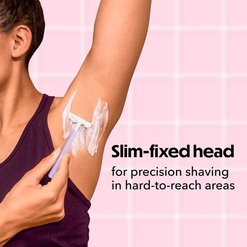 slide 5 of 10, BiC Silky Touch Women's Disposable 2-Blade Razors - 10ct, 10 ct