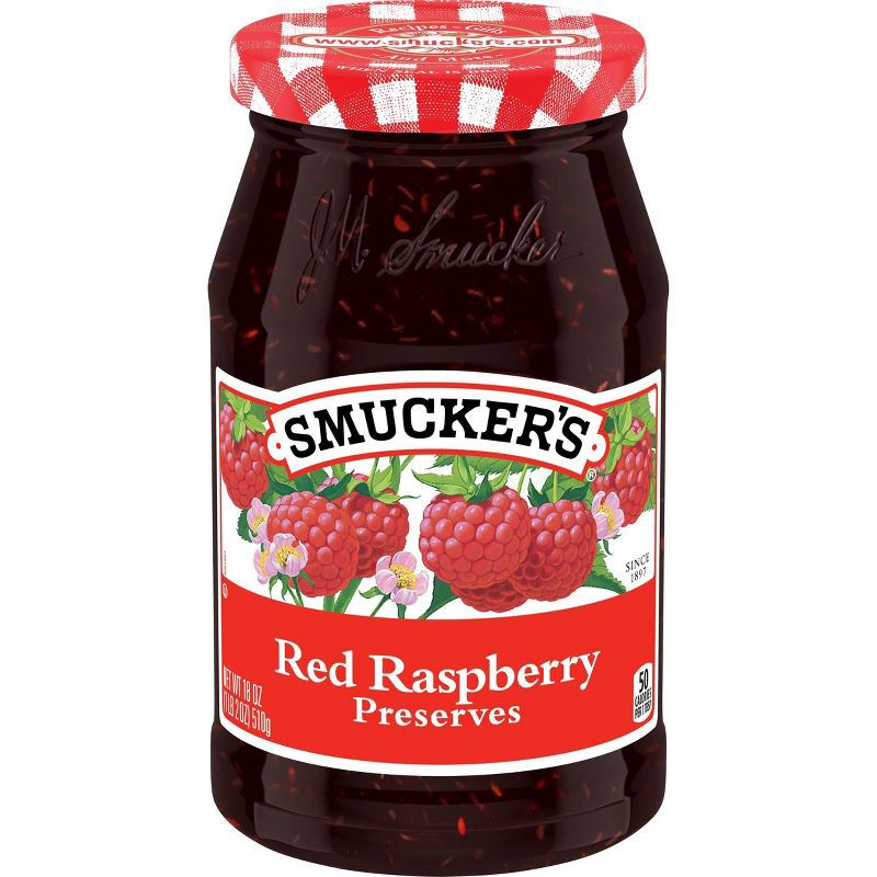 slide 1 of 5, Smucker's Red Raspberry Preserves - 18oz, 18 oz