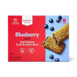 Blueberry Cereal Bars 8ct/10.4oz - Market Pantry™