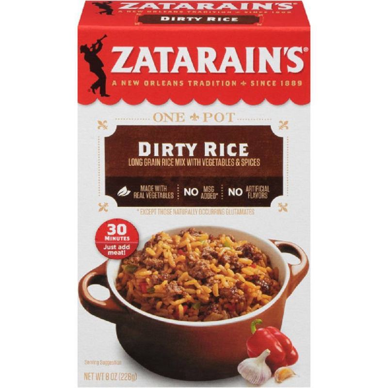 slide 1 of 5, Zatarain's New Orleans Style Dirty Rice Mix - 8oz, 8 oz
