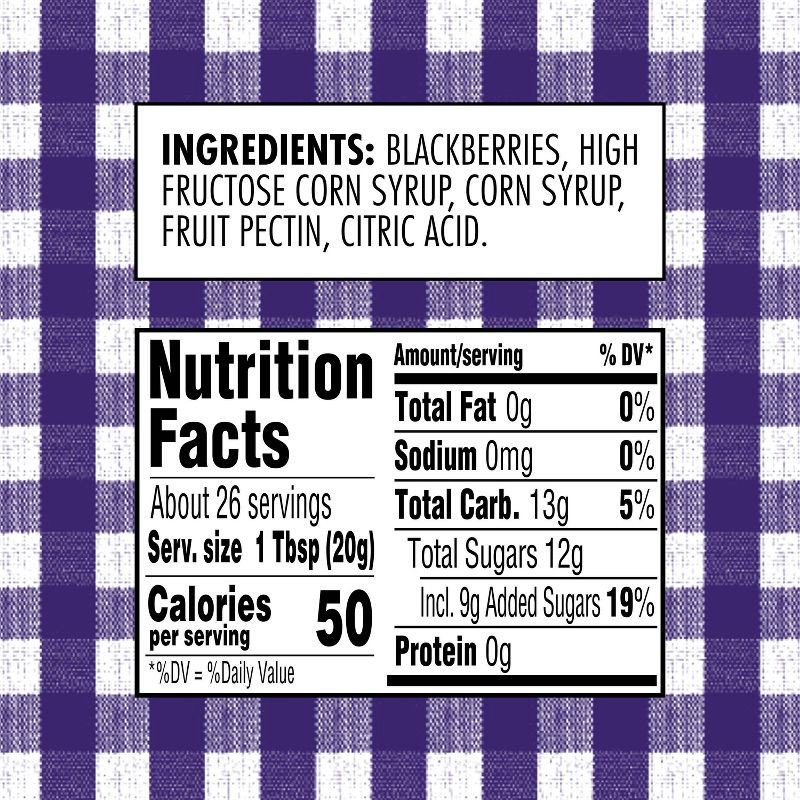 slide 5 of 5, Smucker's Seedless Blackberry Jam - 18oz, 18 oz