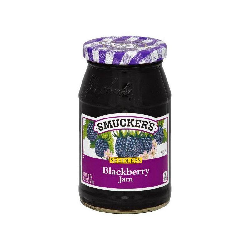 slide 1 of 5, Smucker's Seedless Blackberry Jam - 18oz, 18 oz