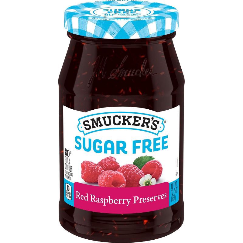 slide 1 of 5, Smucker's Sugar Free Red Raspberry Preserves - 12.75oz, 12.75 oz