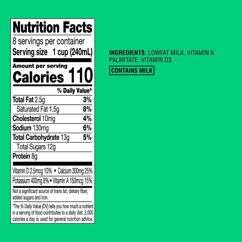 slide 4 of 4, 1% Low Fat Milk - 0.5gal - Good & Gather™, 1/2 gal