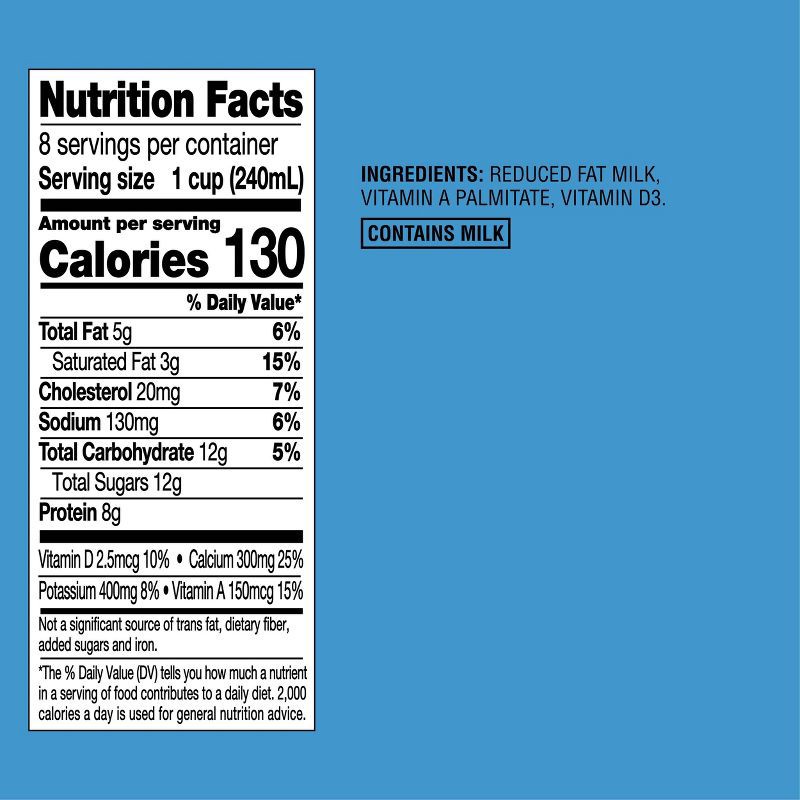 slide 4 of 4, 2% Reduced Fat Milk - 0.5gal - Good & Gather™, 1/2 gal