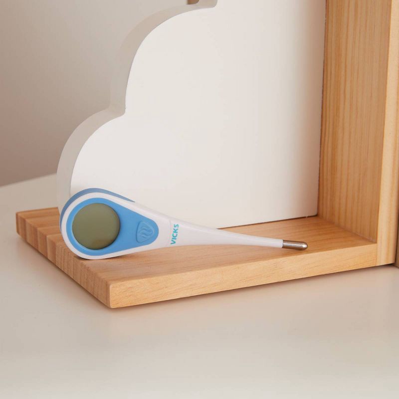 slide 9 of 9, Vicks SpeedRead Digital Thermometer - White, 1 ct