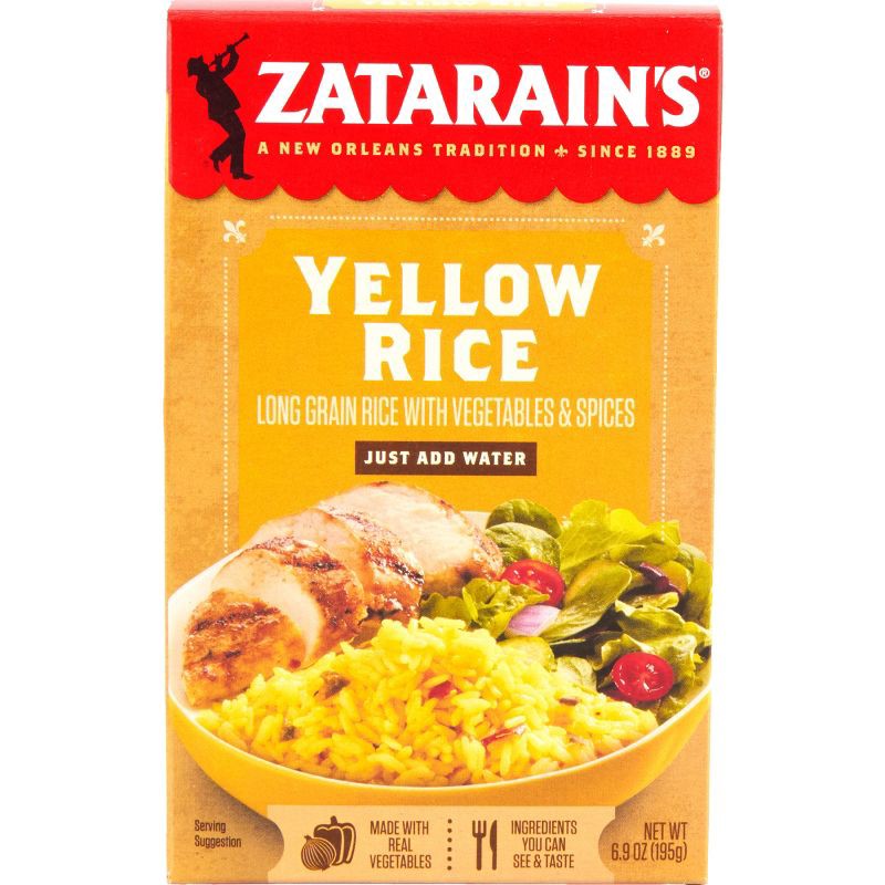 slide 1 of 11, Zatarain's Yellow Rice Mix - 6.9oz, 6.9 oz
