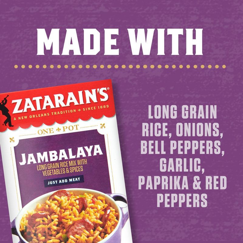slide 12 of 22, Zatarain's Jambalaya Rice Mix - 8oz, 8 oz