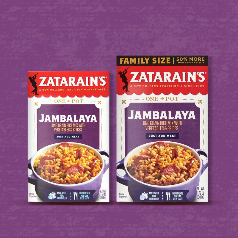 slide 18 of 22, Zatarain's Jambalaya Rice Mix - 8oz, 8 oz