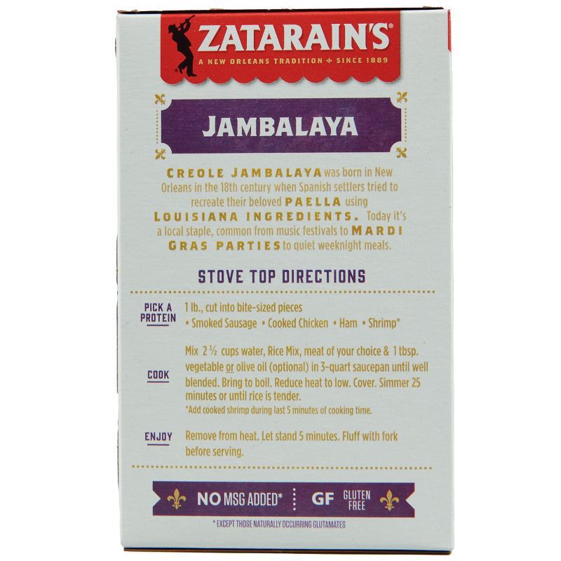 slide 20 of 22, Zatarain's Jambalaya Rice Mix - 8oz, 8 oz