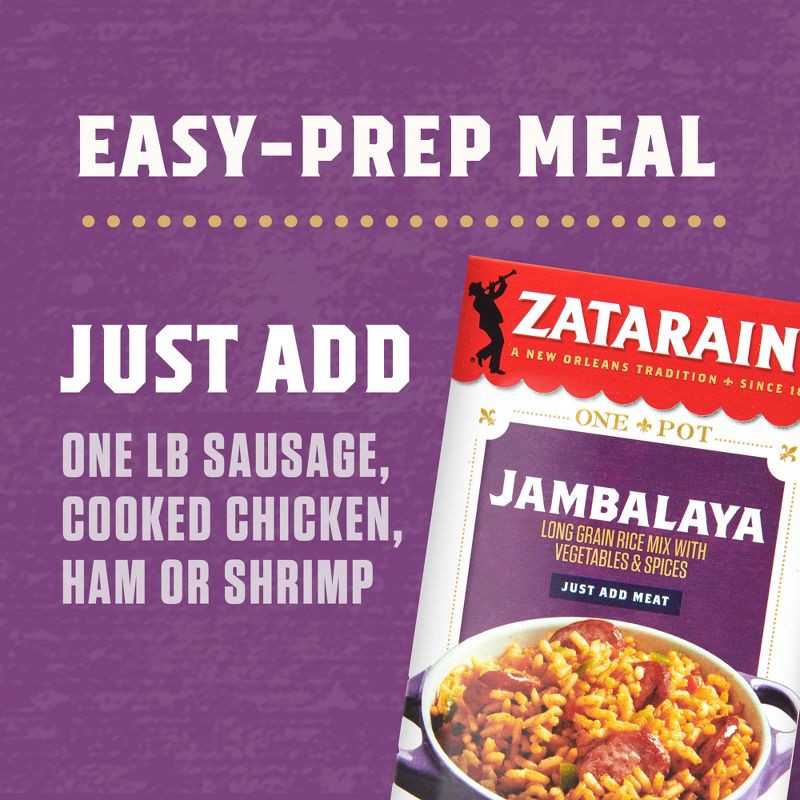 slide 4 of 22, Zatarain's Jambalaya Rice Mix - 8oz, 8 oz