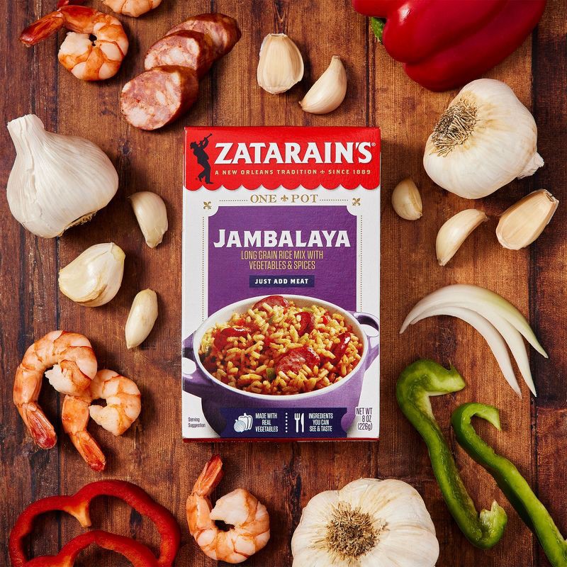 slide 7 of 22, Zatarain's Jambalaya Rice Mix - 8oz, 8 oz