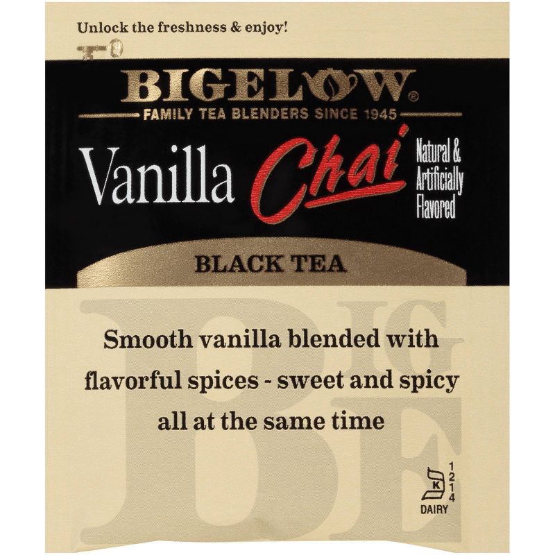 slide 5 of 13, Bigelow Vanilla Chai Black Tea Bags - 20ct, 20 ct