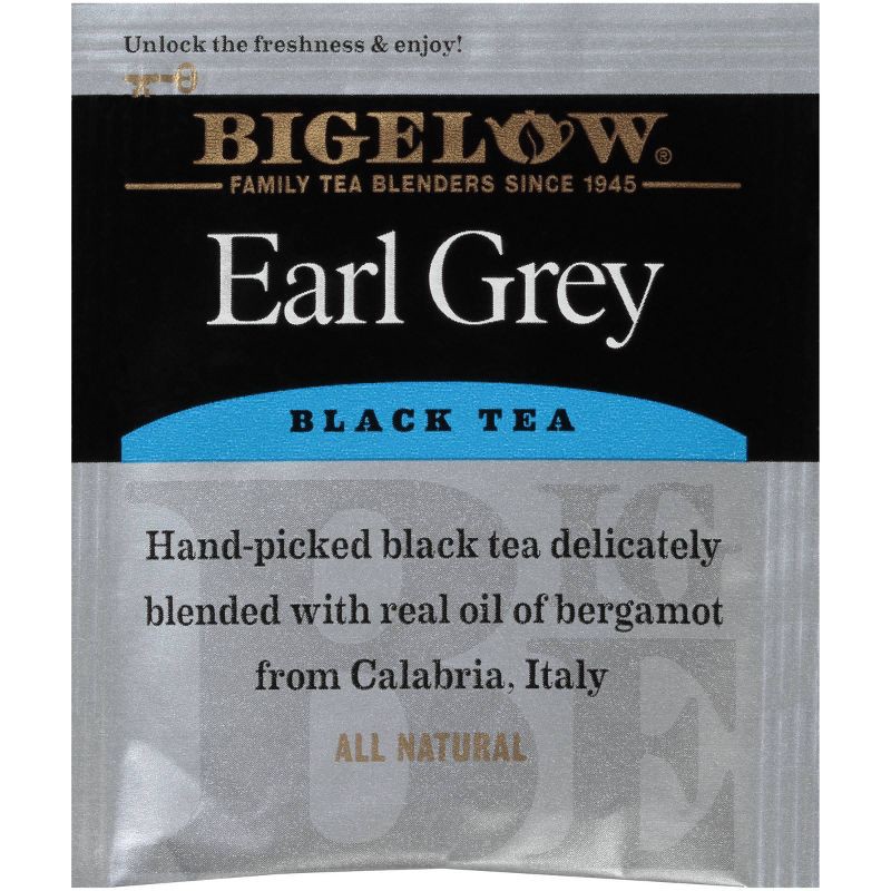 slide 3 of 8, Bigelow Earl Grey Black Tea Bags - 20ct, 20 ct