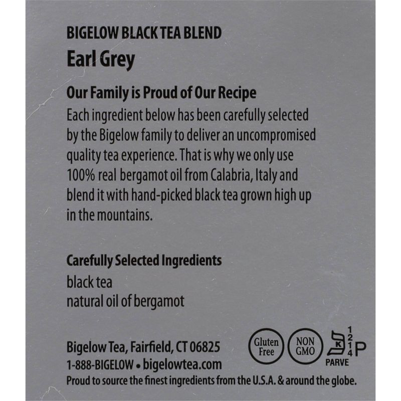 slide 7 of 11, Bigelow Earl Grey Black Tea Bags - 20ct, 20 ct