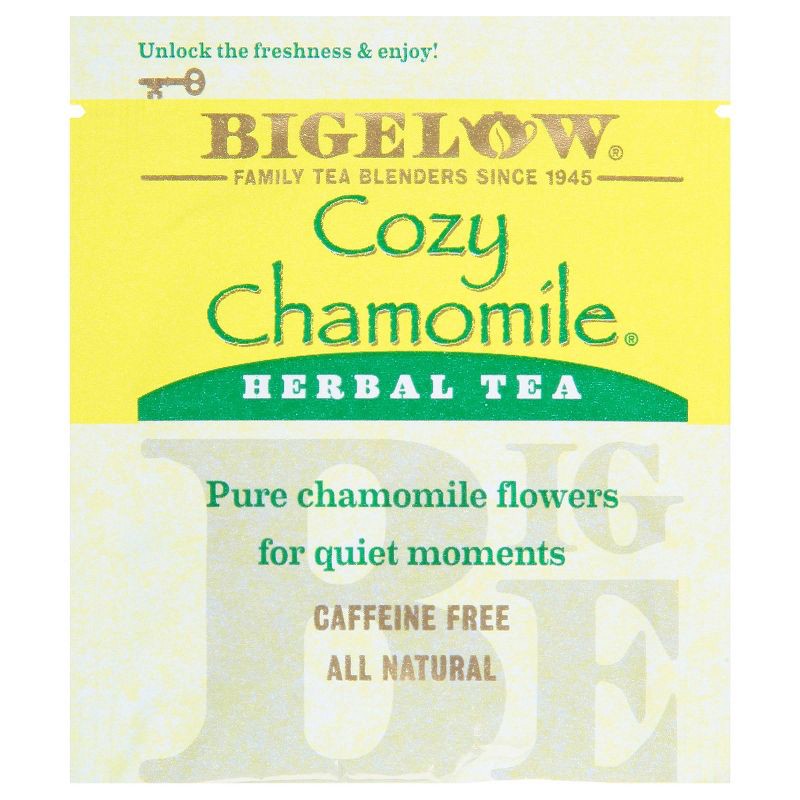 slide 3 of 12, Bigelow Cozy Chamomile Herbal Tea Bags - 20ct, 20 ct