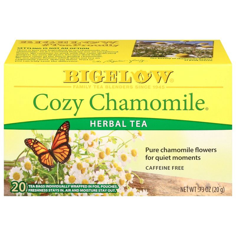 slide 12 of 12, Bigelow Cozy Chamomile Herbal Tea Bags - 20ct, 20 ct