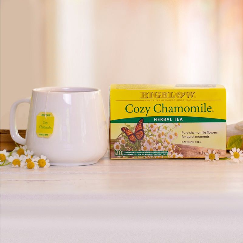 slide 11 of 12, Bigelow Cozy Chamomile Herbal Tea Bags - 20ct, 20 ct