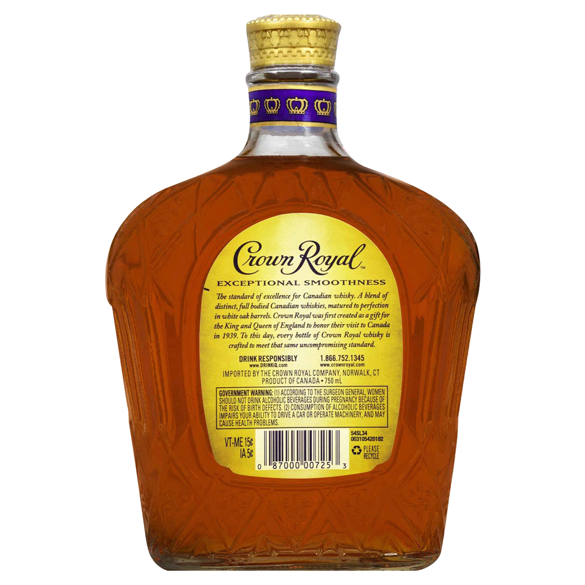 Crown Royal Fine Deluxe Blended Canadian Whisky 750 ml | Shipt