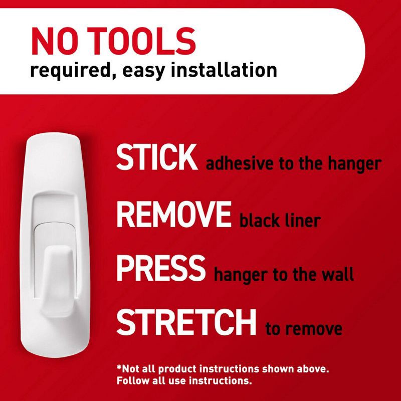 slide 9 of 12, Command Large Utility Hooks Value Pack, 1 ct