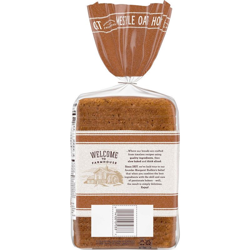 slide 5 of 8, Pepperidge Farm Farmhouse Oatmeal Bread - 24oz, 24 oz