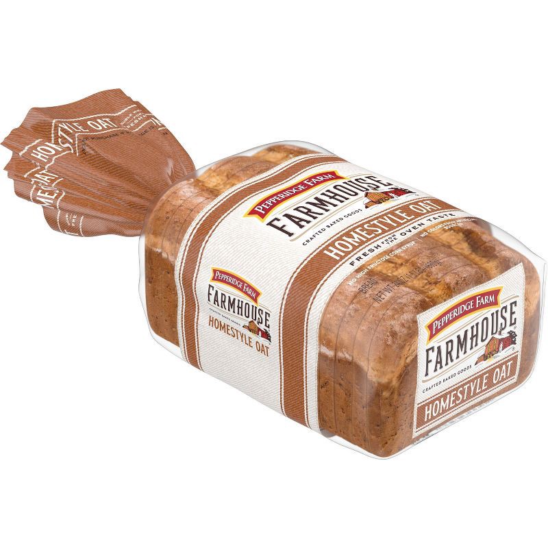 slide 5 of 6, Pepperidge Farm Farmhouse Oatmeal Bread - 24oz, 24 oz