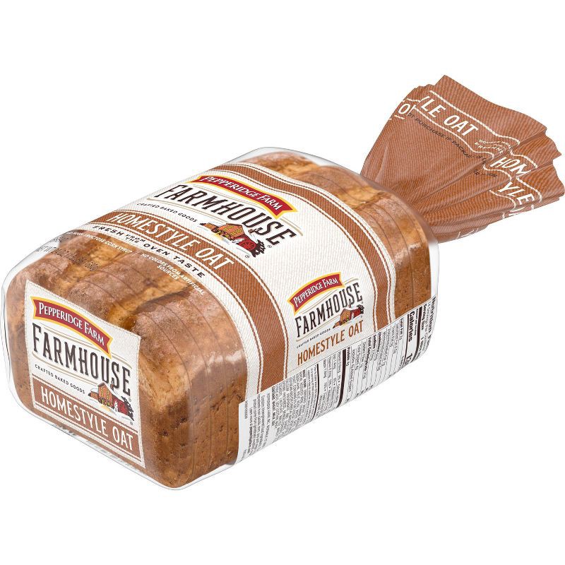 slide 6 of 6, Pepperidge Farm Farmhouse Oatmeal Bread - 24oz, 24 oz