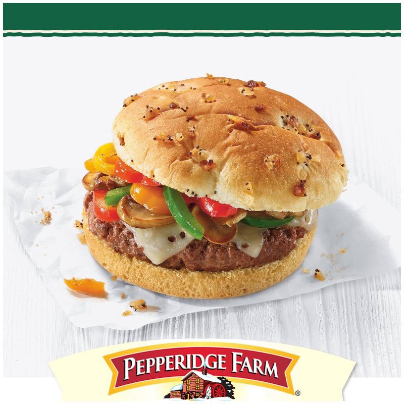 slide 2 of 7, Pepperidge Farm Bakery Classics Onion with Poppy Seeds Hamburger Buns - 15oz/8pl, 15 oz