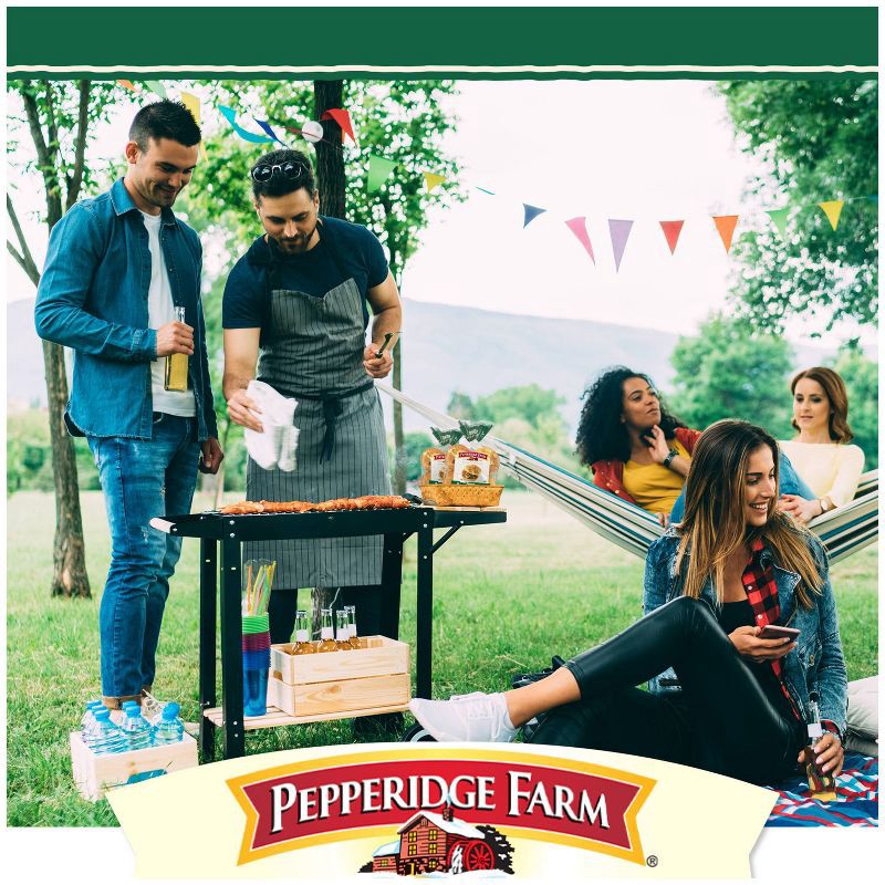 slide 3 of 7, Pepperidge Farm Bakery Classics Onion with Poppy Seeds Hamburger Buns - 15oz/8pl, 15 oz