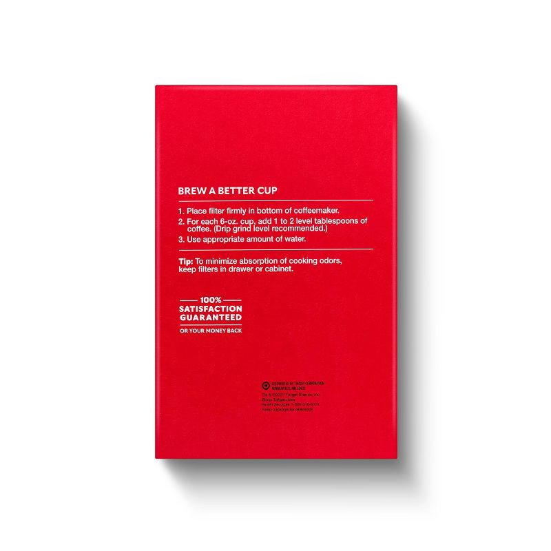 slide 2 of 3, Natural Cone #4 Coffee Filters - 40ct - Market Pantry™, 40 ct