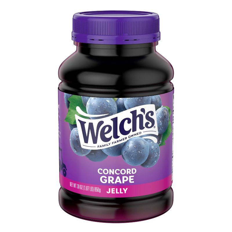 slide 1 of 6, Welch's Concord Grape Jelly - 30oz, 30 oz