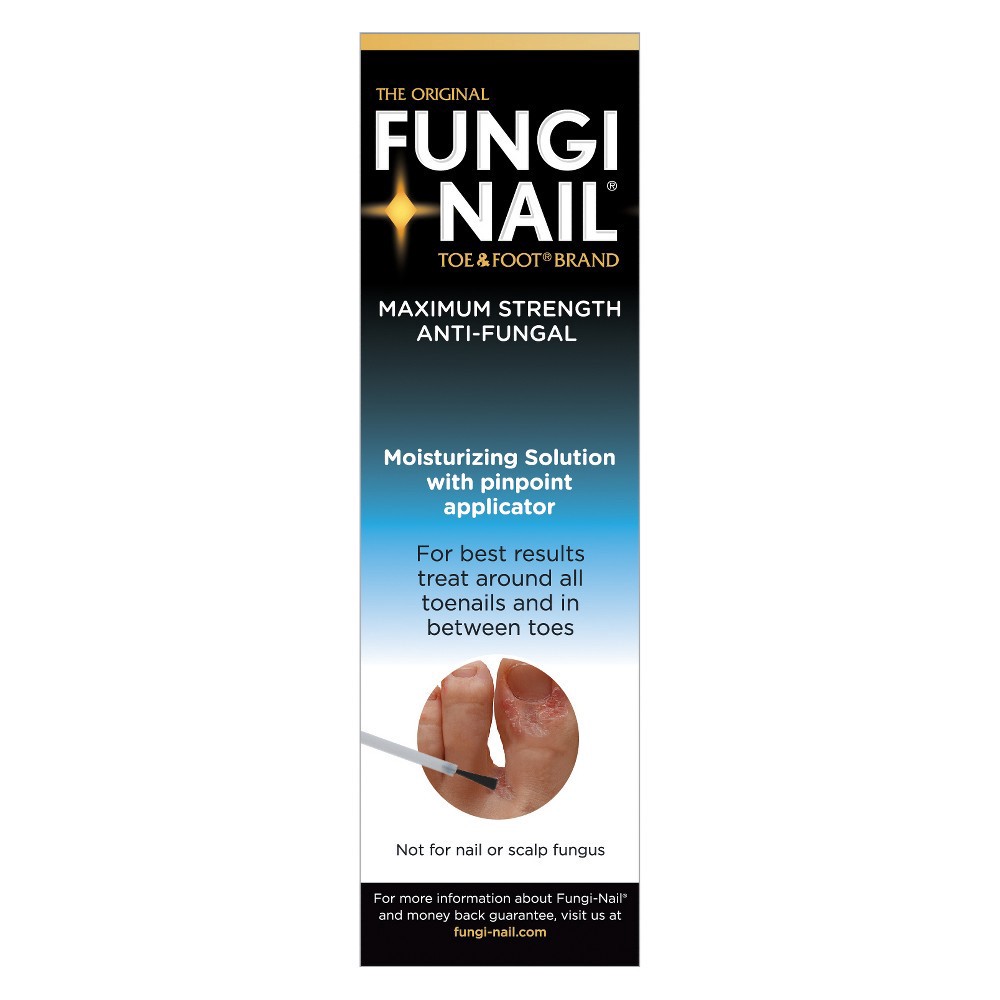 slide 2 of 4, Fungi Nail Anti-Fungal Solution and Brush - 1 fl oz, 1 fl oz