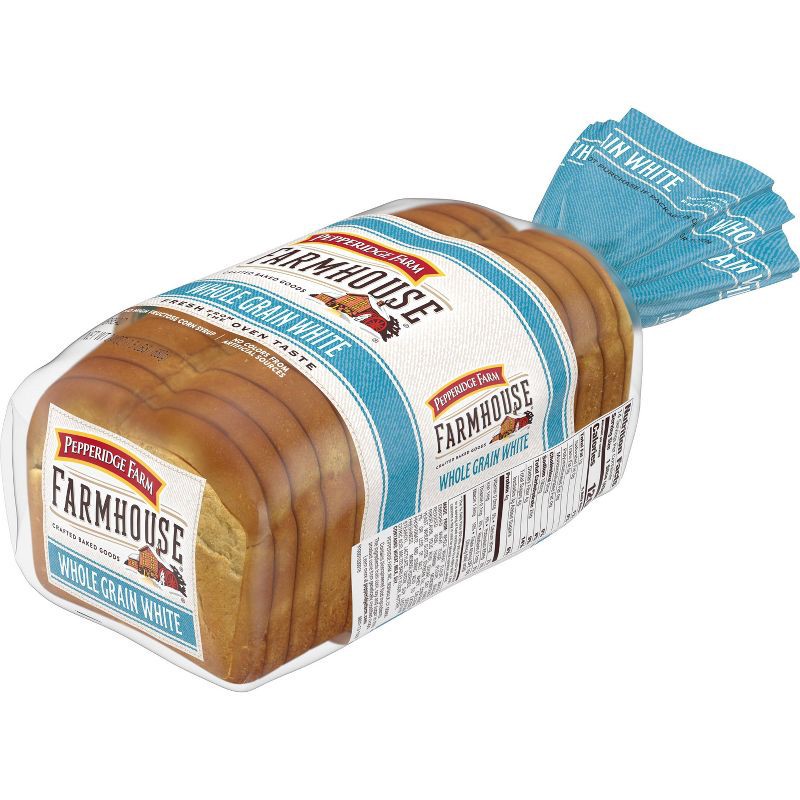 slide 7 of 8, Pepperidge Farm Farmhouse Whole Grain White Bread - 24oz, 24 oz