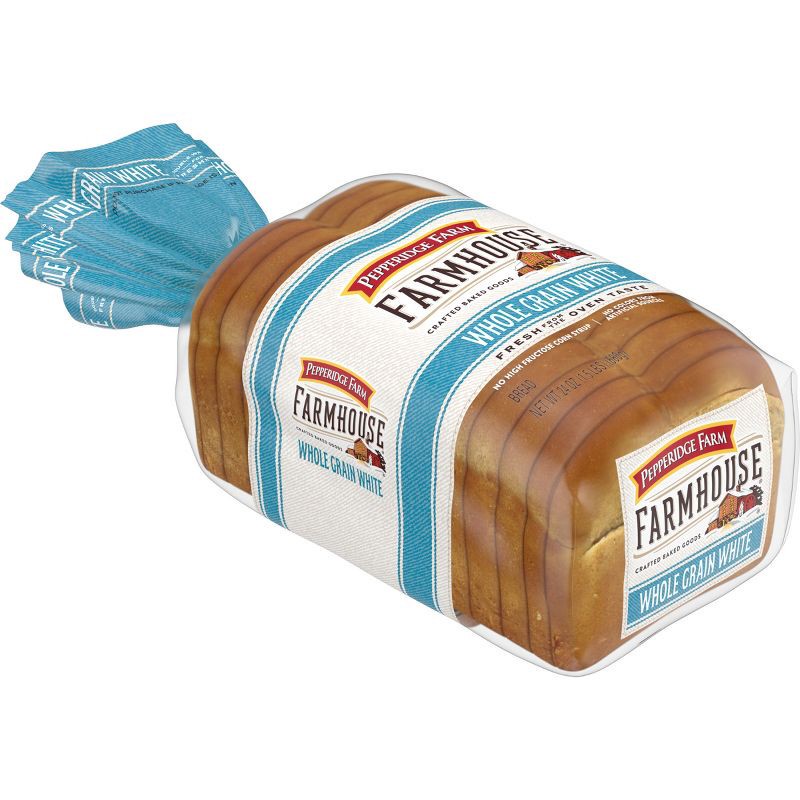 slide 8 of 8, Pepperidge Farm Farmhouse Whole Grain White Bread - 24oz, 24 oz