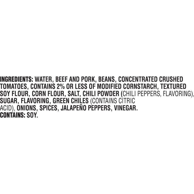 slide 6 of 12, Hormel Gluten Free Chili with Beans - 15oz, 15 oz