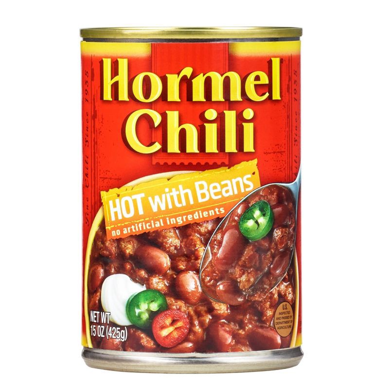 slide 11 of 13, Hormel Gluten Free Hot Chili with Beans - 15oz, 15 oz