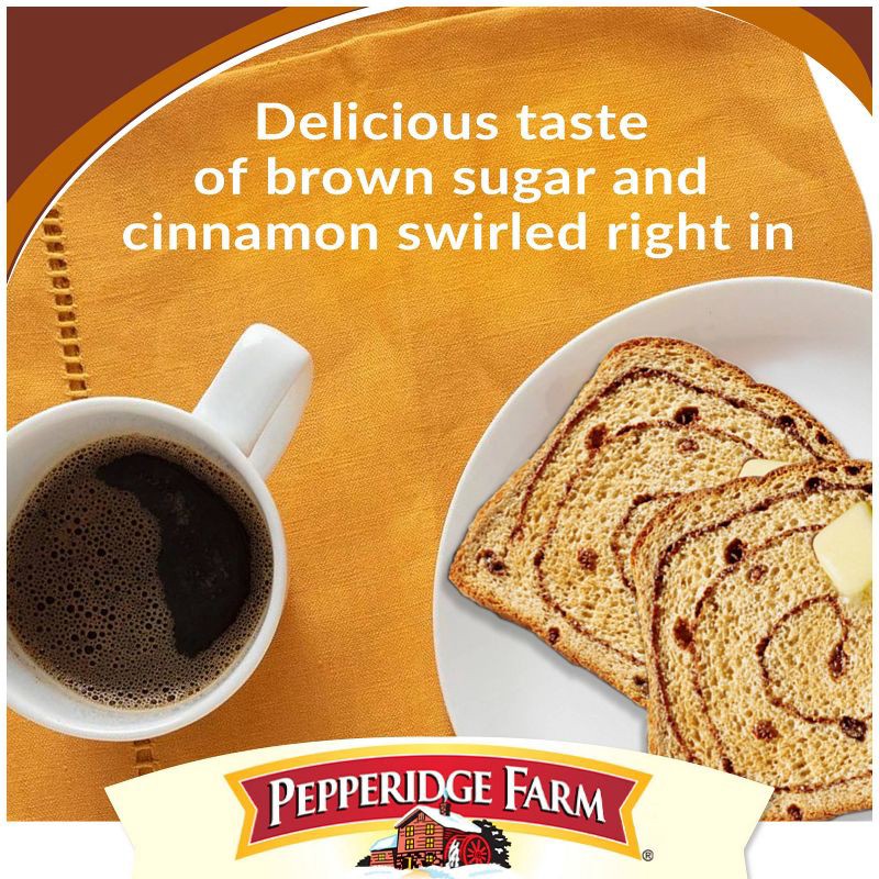 slide 2 of 8, Pepperidge Farm Brown Sugar Cinnamon Swirl Breakfast Bread - 16oz, 16 oz