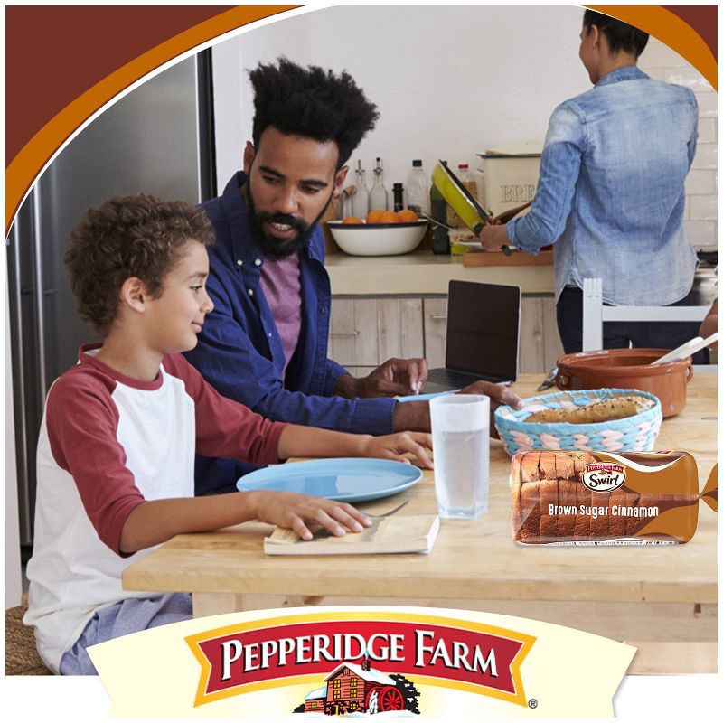 slide 3 of 8, Pepperidge Farm Brown Sugar Cinnamon Swirl Breakfast Bread - 16oz, 16 oz